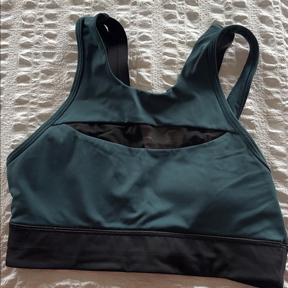 Set lululemon athletica Teal and Black leggings and sports bra - Picture 7 of 13
